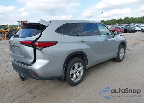 2020 Toyota Highlander Le из США, поврежденный, VIN 5TDBZRBH8LS511947